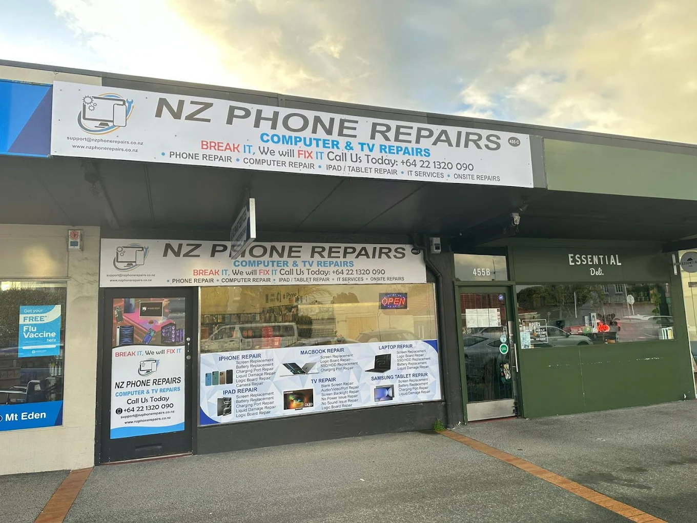 NZ Phone Repairs technician working on a device at our Auckland repair shop